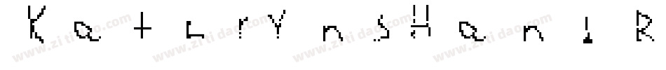 KathrynsHand Regular字体转换